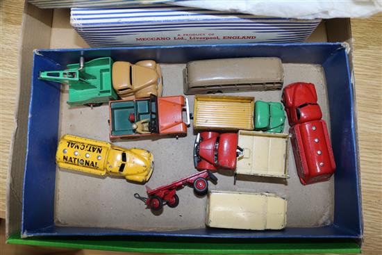 A Dinky, Corgi and Meccano toys